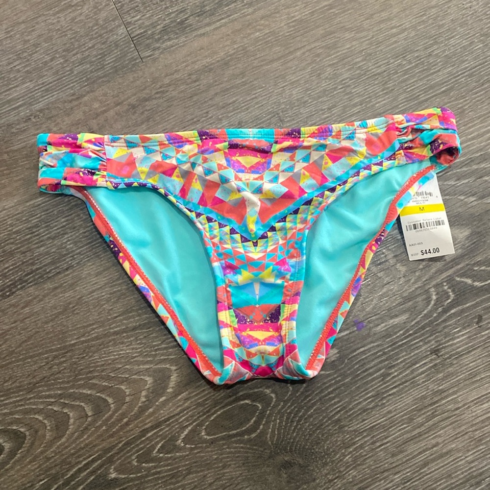Bar III Bikini Bottoms Swimsuit Separates Medium New 4/25